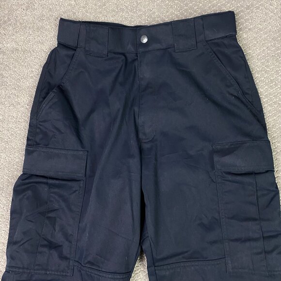 5.11 Tactical Twill TDU Pants Cargo Men's Medium Waist 31.5 - 35 Navy Blue 74004 - Picture 2 of 13
